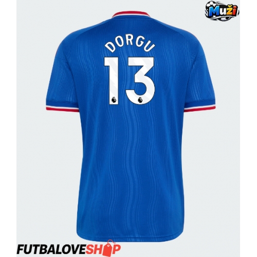 Dres Manchester United Patrick Dorgu #13 Preč 2026-27 Krátky Rukáv